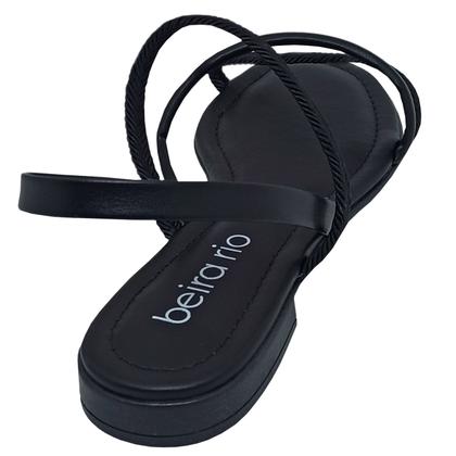 Imagem de Sandália Beira Rio Feminino Tiras Trançadas Casual