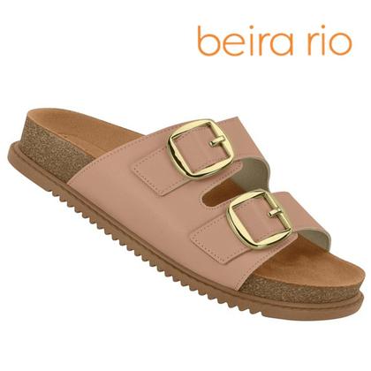 Imagem de Sandalia Beira Rio Original Feminina Conforto Slide Fivela Flatform Chinelo Rasteira Casual Lancamento