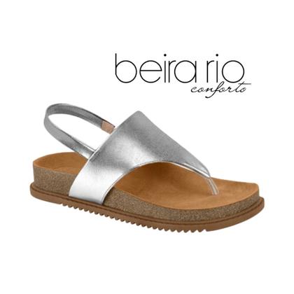 Imagem de Sandalia Beira Rio Original Feminina Rasteirinha Flatform Rasteira Casual Flat Fashion Calce Facil Lancamento