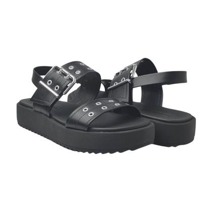 Imagem de Sandália Casual Feminino Moleca 5489.116 Napa Preto