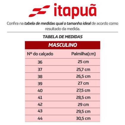 Imagem de Sandália Casual Masculina Itapuã Confortável Resistente Leve Couro Prática Macia Versátil Rústica