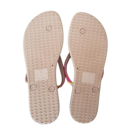 Imagem de Sandalia Chinelo Feminino Terra & Agua Tira Multi Color 030068C