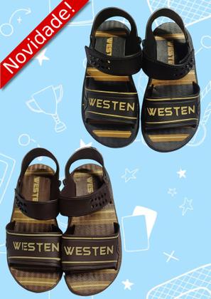Imagem de Sandália Chinelo Infantil Menino Masculino Papete Confortável