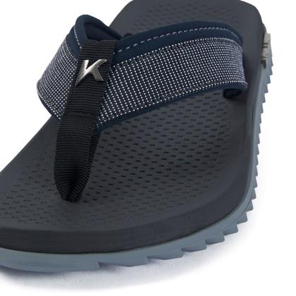 Imagem de Sandalia/chinelo kenner original kivah k  pro preto/cinza