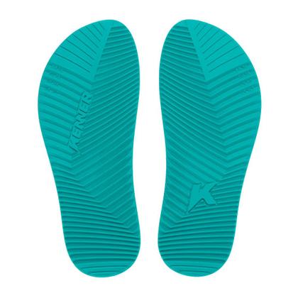 Imagem de Sandalia/chinelo kenner original red colors branco/verde
