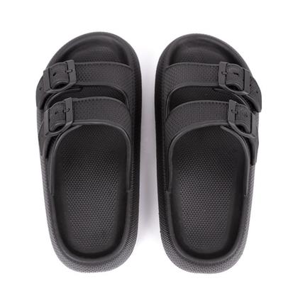Imagem de Sándalia Chinelo Nuvem Feminina Ortopedico Tira Dupla Ortopedico