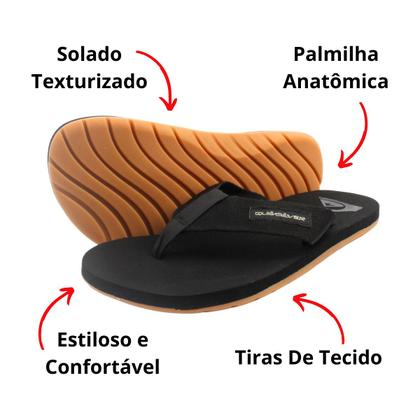 Imagem de Sandália Chinelo Quiksilver Layback Omni Basic Robusto