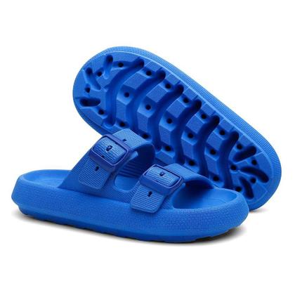 Imagem de Sandália Chinelo Slide Conforto Autem Originals Duas Tiras com Fivela