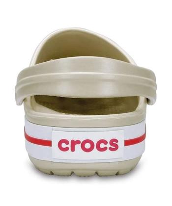 Imagem de Sandália Clog Crocs Crocband Bege