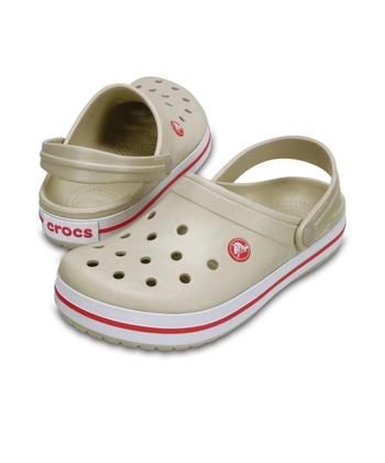 Imagem de Sandália Clog Crocs Crocband Bege