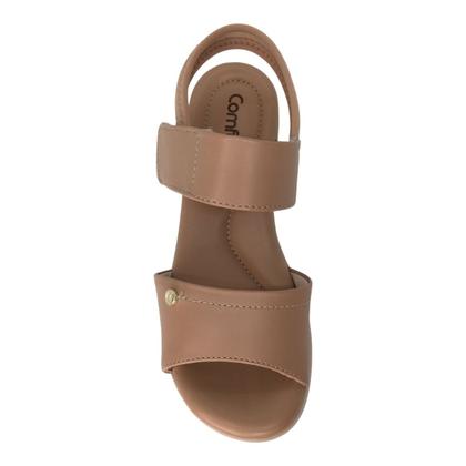 Imagem de Sandália Comfortflex Anabela Tamanho Especial