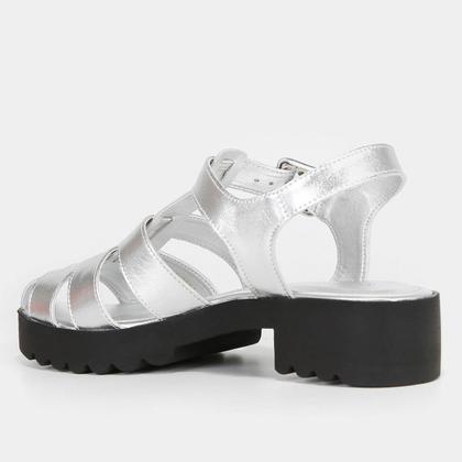 Imagem de Sandália Couro Shoestock Fisherman Tratorada Feminina