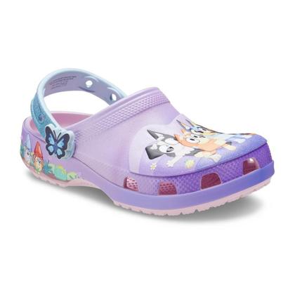 Imagem de Sandália Crocs Bluey Multi Pink Classic Clog K Multi