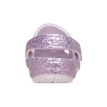 Imagem de Sandália Crocs Classic Chunky Glitter Clog T Grape Ice
