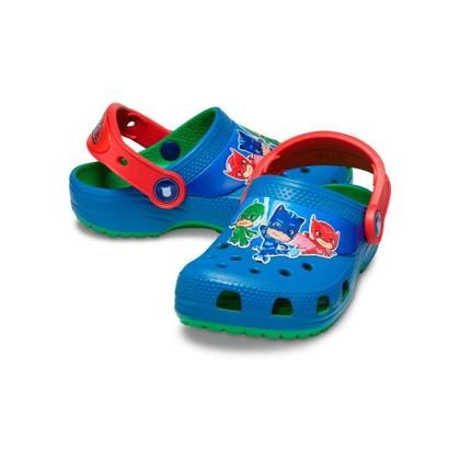 Imagem de Sandália crocs classic funlab i am pj masks clog grass green