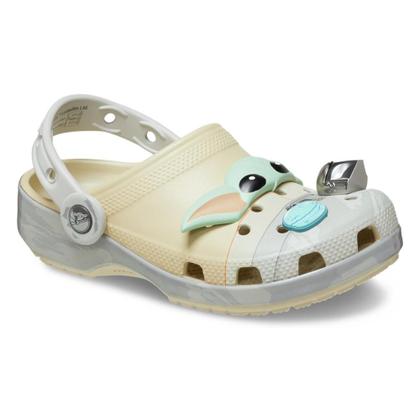 Imagem de Sandália crocs classic grogu clog k bone