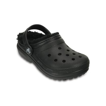 Imagem de Sandália Crocs Classic Lined K BLACK/BLACK