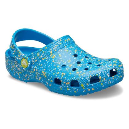 Imagem de Sandália Crocs Classic Paint Splatter Clog T MARINA/MULTI