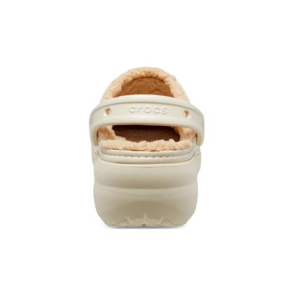 Imagem de Sandália crocs classic plataform lined clog bone