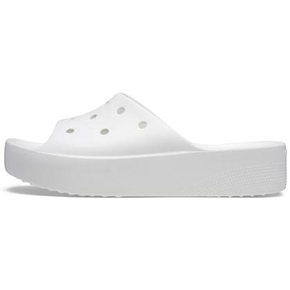 Imagem de Sandália crocs classic plataform slide white