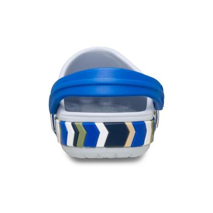 Imagem de Sandália Crocs Crocband Chevron Band Clog T Steel/Blue Haze