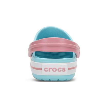 Imagem de Sandália crocs crocband clog juvenil ice blue/white