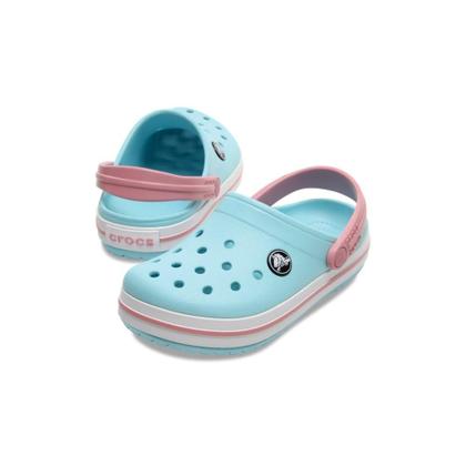 Imagem de Sandália crocs crocband clog juvenil ice blue/white