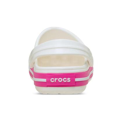 Imagem de Sandália Crocs Crocband Clog K WHITE/PINK CRUSH