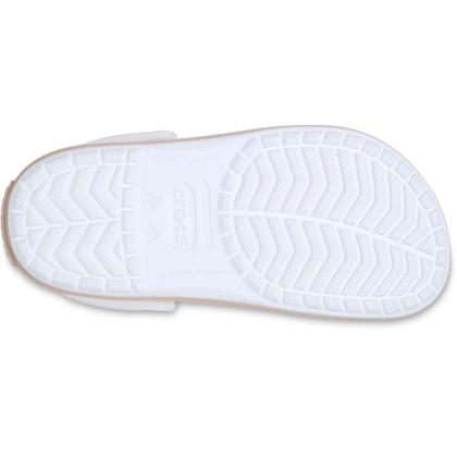 Imagem de Sandália Crocs Crocband Clog WHITE/PINK CARAMEL