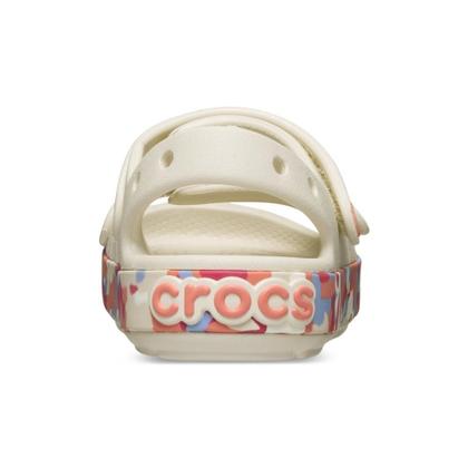 Imagem de Sandália Crocs Crocband Cruiser Glow Confetti Band Sandal T Summit White/Guava