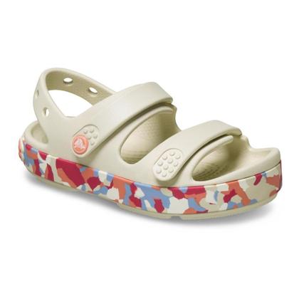 Imagem de Sandália Crocs Crocband Cruiser Glow Confetti Band Sandal T Summit White/Guava