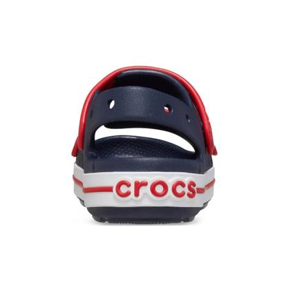 Imagem de Sandália crocs crocband cruiser sandal k navy/varsity red