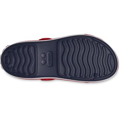 Imagem de Sandália Crocs Crocband Cruiser Sandal T NAVY/VARSITY RED