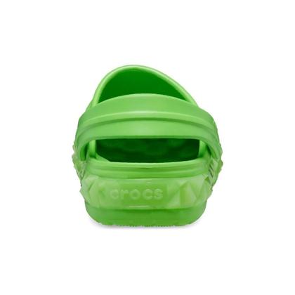 Imagem de Sandália crocs crocband geometric glow band clog t green slime