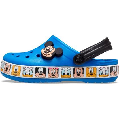 Imagem de Sandália crocs fun lab mickey mouse band clog juvenil bright cobalt