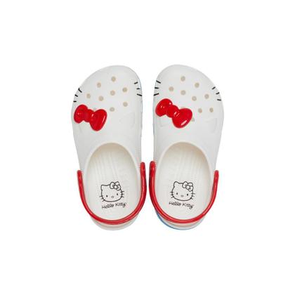 Imagem de Sandália crocs hello kitty iam classic clog t white