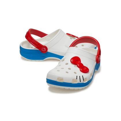 Imagem de Sandália crocs hello kitty iam classic clog white