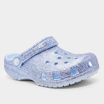Imagem de Sandália Crocs Infantil Classic Chunky Glitter Clog