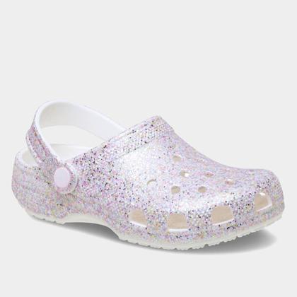 Imagem de Sandália Crocs Infantil Classic Fantasy Glitter Clog
