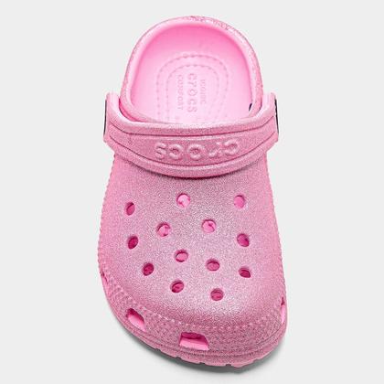 Imagem de Sandália Crocs Infantil Classic Glitter Clog K