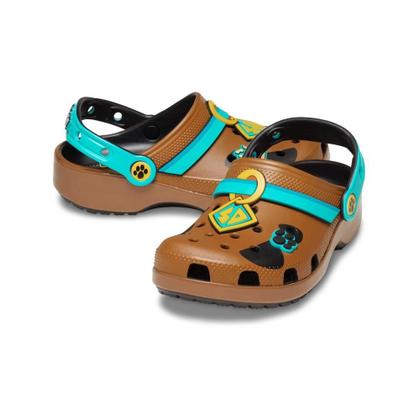 Imagem de Sandália crocs scooby-doo classic clog k black
