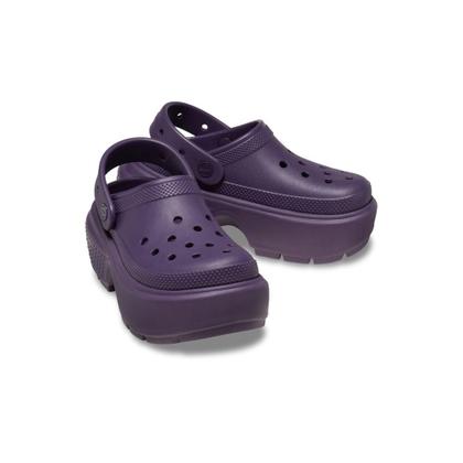 Imagem de Sandália crocs stomp clog dark iris