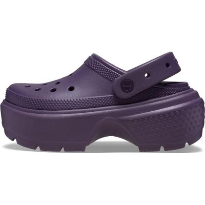 Imagem de Sandália crocs stomp clog dark iris