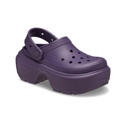 Imagem de Sandália crocs stomp clog dark iris