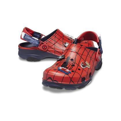 Imagem de Sandália crocs team spiderman all terrian clog navy