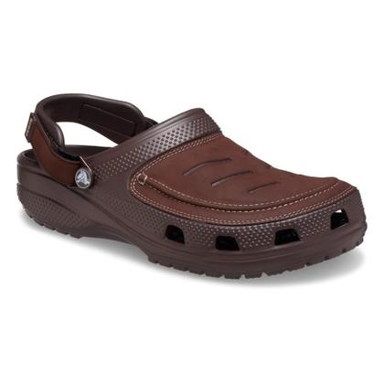 Imagem de Sandália crocs yukon vista ii lr clog espresso/mushroom