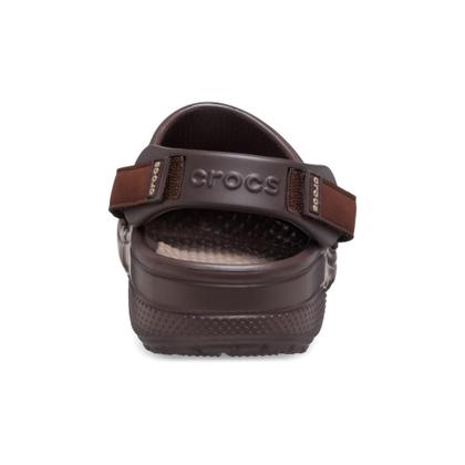 Imagem de Sandália crocs yukon vista ii lr clog espresso/mushroom
