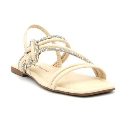 Imagem de Sandalia Dakota Feminino Y7901 Baixa Confortavel Brilho Rasteira