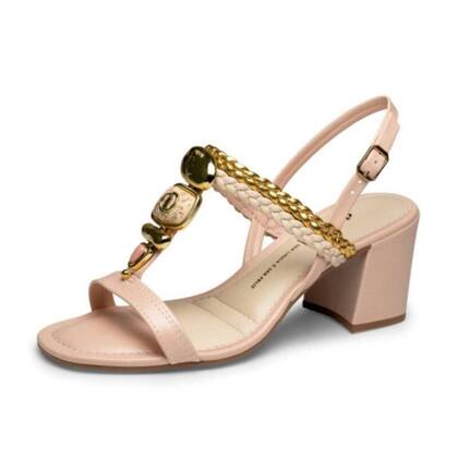 Imagem de Sandalia Dakota Salto Bloco - Feminina - Rosa