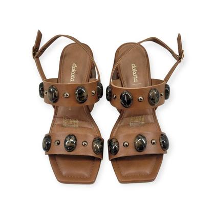 Imagem de Sandália Dakota Salto Médio Grosso Feminino Adulto Ref. Y9171